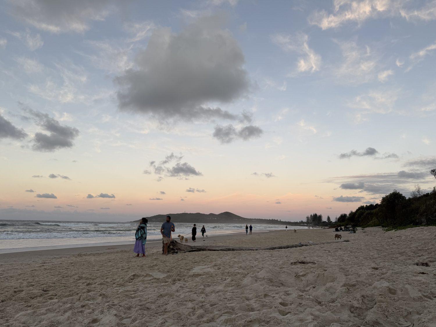 念願のByron bay